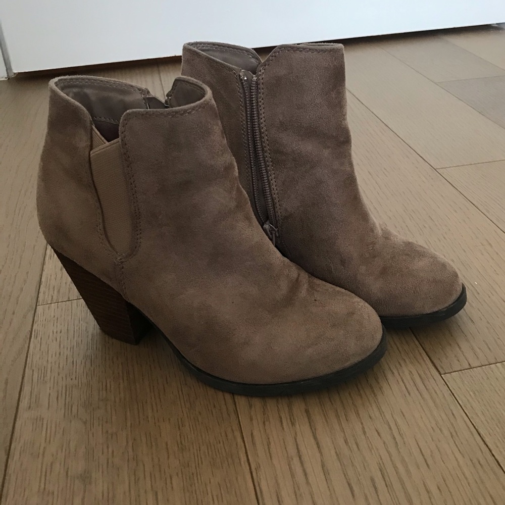 Taupe Booties
